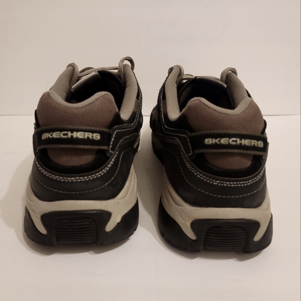 Skechers Men's 50675 Brick/Brown Leather Outdoors Sz 13 - Picture 2 of 8